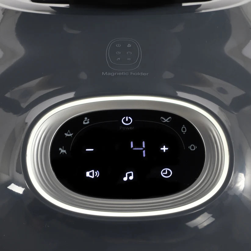 Monamii baby rocker touchscreen controls and remote