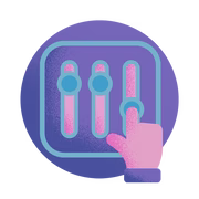 Easy-to-use control panels